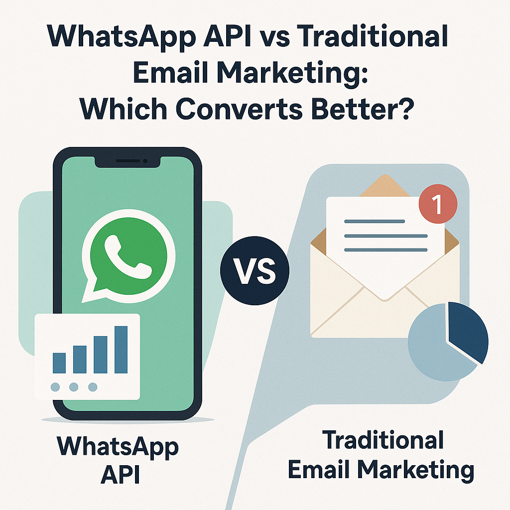 WhatsApp API vs Traditional Email Marketing: Which Converts Better?